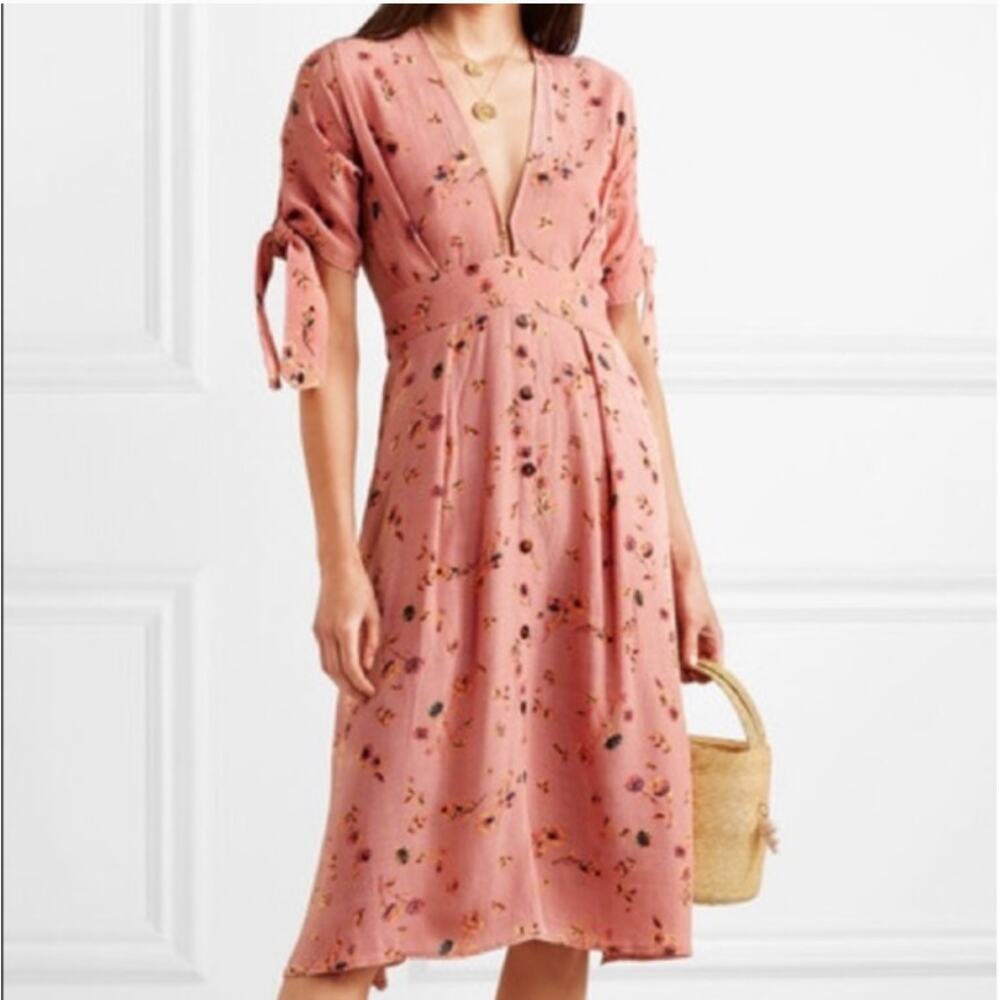 Faithfull Nina Midi Salina Floral Dress 2